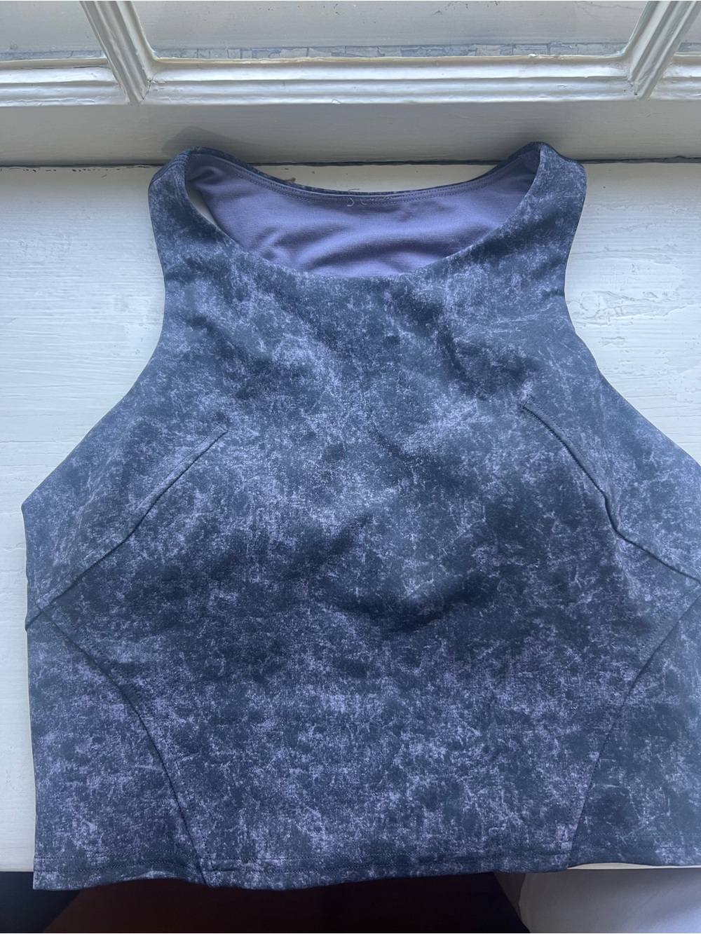 Lululemon Energy High-Neck Longline Bra Dusky Lavender Size 4